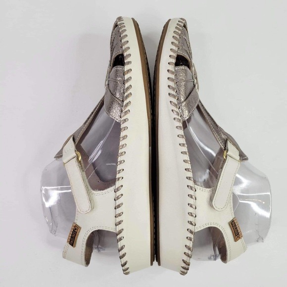 PIKOLINOS Metallic Sandals - Picture 3 of 9